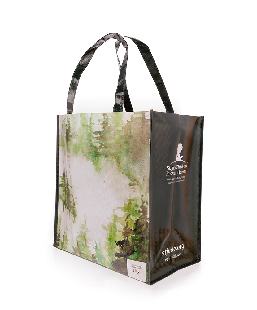 Primary image St. Jude Evergreen Forest Reusable Tote